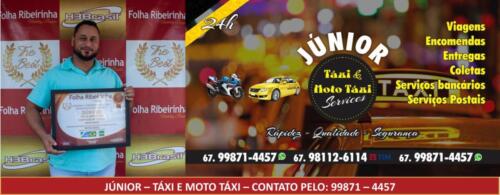 Júnior - Táxi e Moto Táxi - Contato pelo: 99871-4457