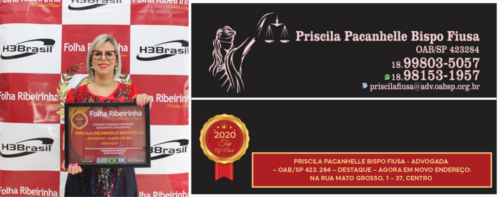 Priscilla Pacanhelle Bispo Fiusa - Advogada