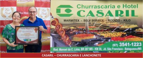 Casaril - Churrascaria e lanchonete