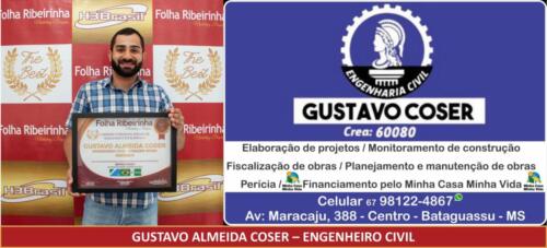 Gustavo Almeida Coser - engenheiro civil